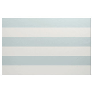 Tela Cloud Blue y Ivory Wide Strips a gran escala