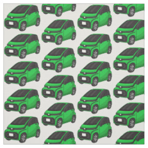 Tela Coche de pequeño tamaño verde
