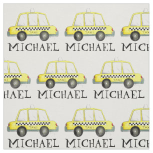 Tela Coche de taxista amarillo personalizado para taxi