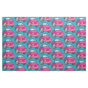 Tela Coche Personalizado rosa