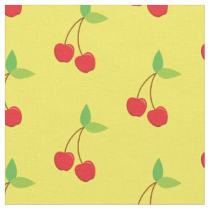 Tela Cocina de cerezo de frutas con salsa de frutas