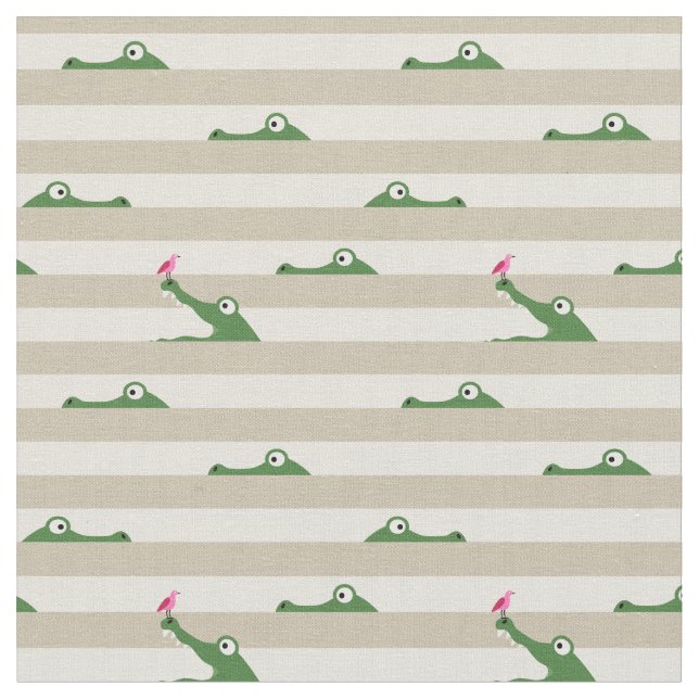 Tela Cocodrilo (De cerca)