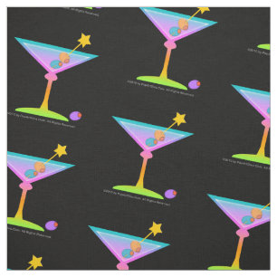 TELA - CÓCTEL DE MARTINI DEL ARCO IRIS