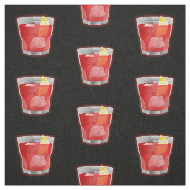 Tela Cóctel Negroni (Retal)