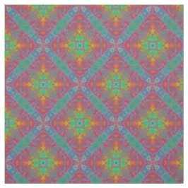 Tela Colas de lazos de diamante arco iris