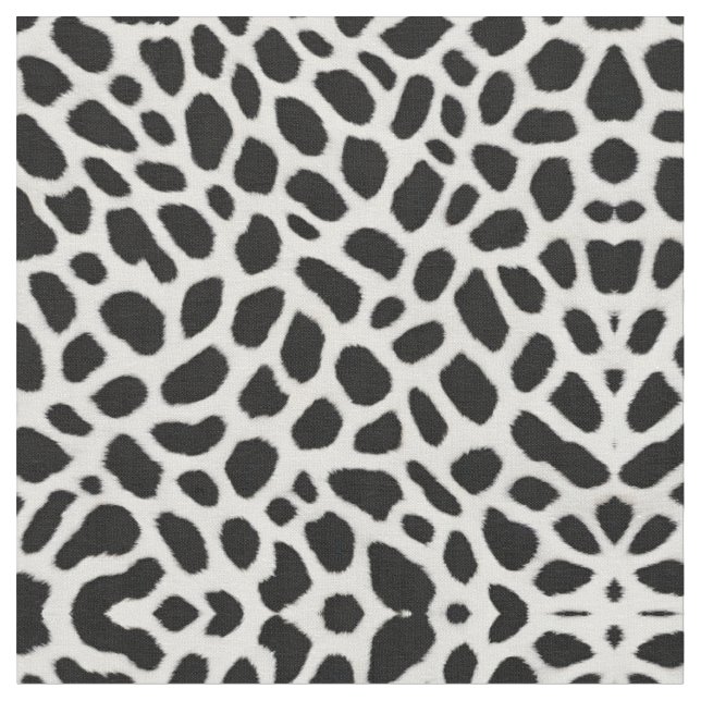 Tela Colección elegante de Leopardo Blanco de lujo (De cerca)