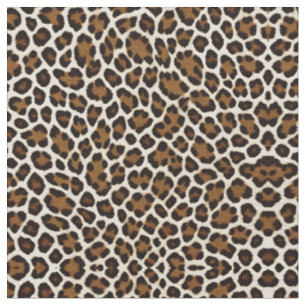 Tela Colección elegante de Leopardo Blanco de lujo de m