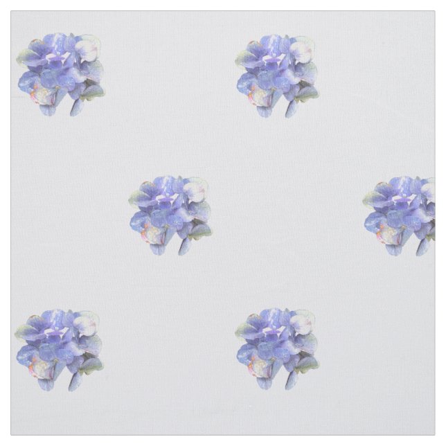 Tela Colección Hydrangea Tejido de algodón de pima de 5 (Retal)
