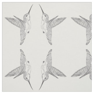 Tela Colibríes de cernido que encuentran la impresión