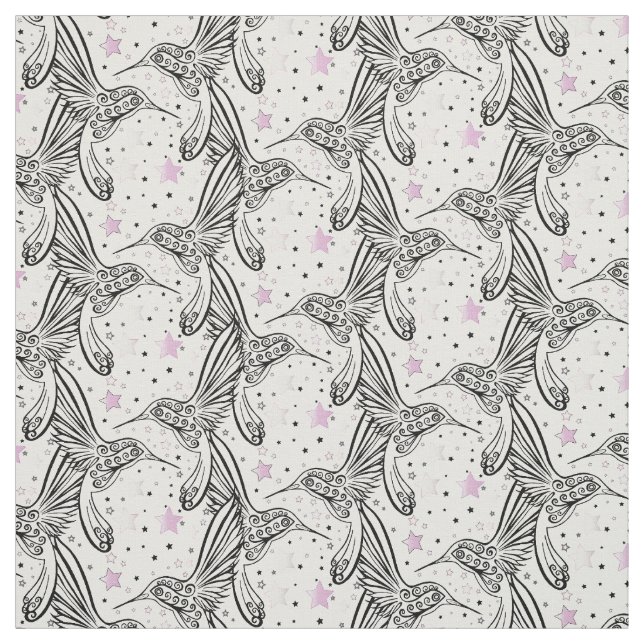 Tela Colibríes IV (Retal)