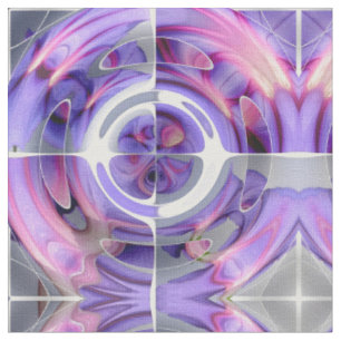 Tela Collage abstracto púrpura y rosa