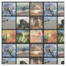 Tela Collage de imágenes de mosaico multifoto personali