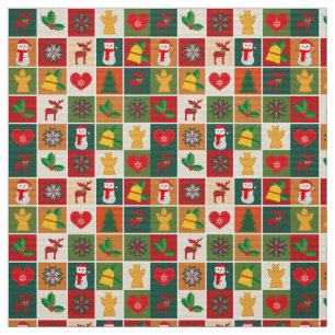 Tela Collage del navidad