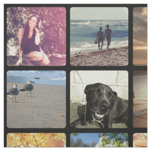 Tela Collage multi en grande de la imagen del mosaico