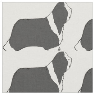 Tela Collie barbudo silhouette.png