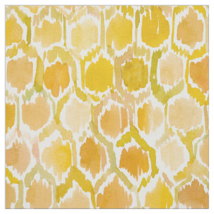 Tela Color de agua pintado a mano de GOLDEN HONEYCOMB