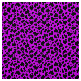 Tela Color de personalizado impresión animal [púrpura]