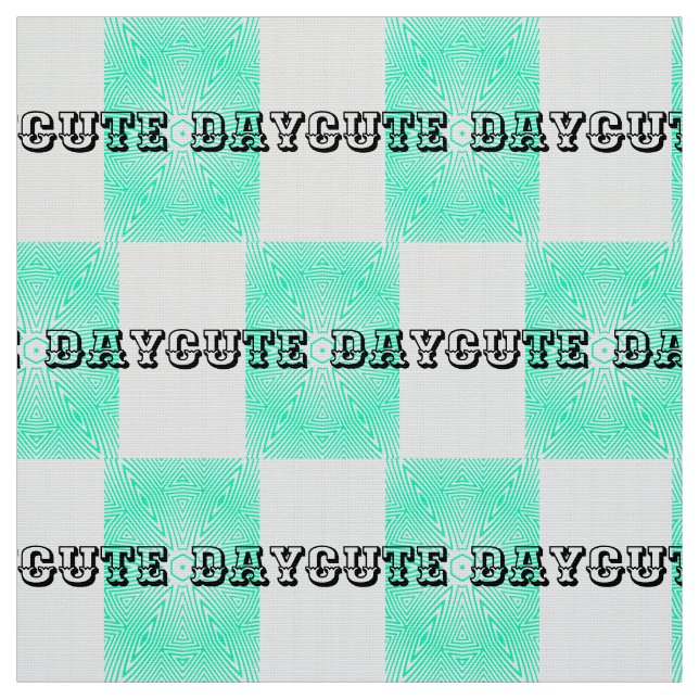 Tela Color del día hábil luz negra Verde azulada (Retal)