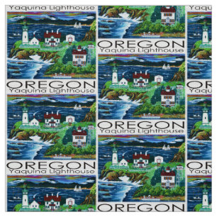 Tela Color del faro de verano