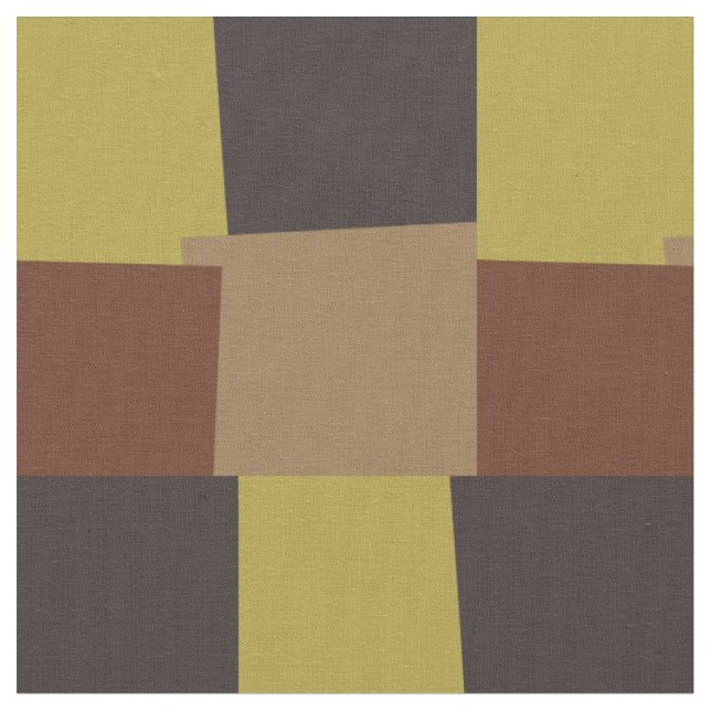 Tela Color retro Patrón geométrico moderno #6 (De cerca)