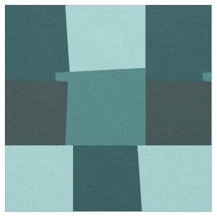 Tela Color retro Patrón geométrico moderno #7