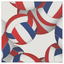 colores de equipo rojo azul voleibol patrón