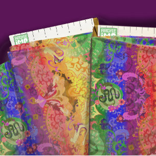 Tela Colores de la bandera del orgullo gay en el dragón