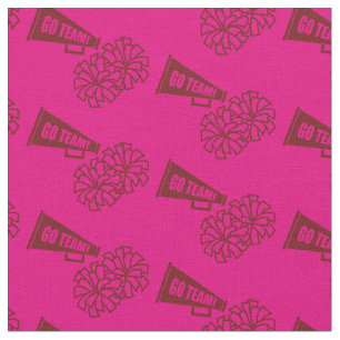 Tela Colores de la escuela animadora Maroon y Rosa