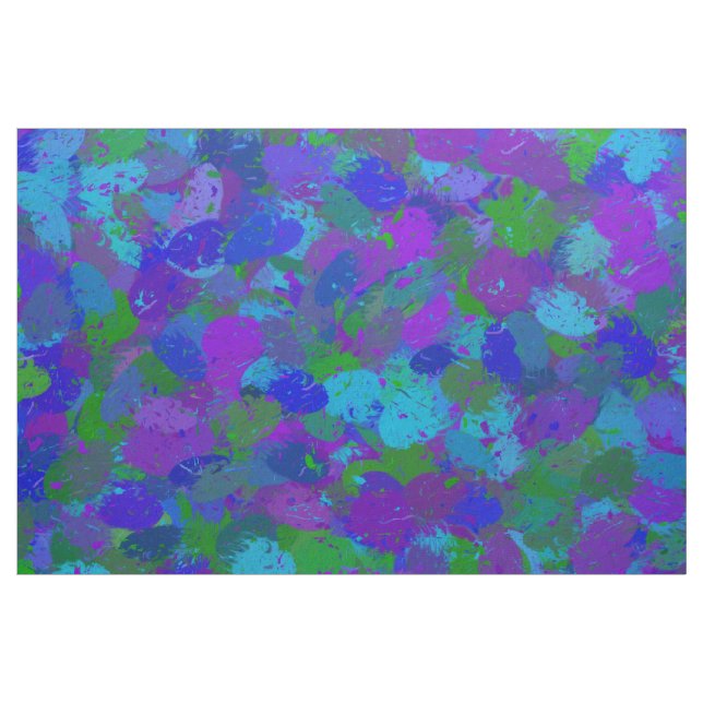 Tela Colores de pavo real (Yarda)