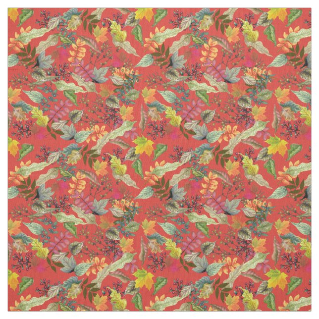 Tela Colores otoñales | Hojas de otoño (Retal)