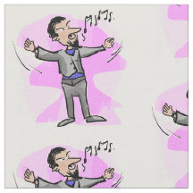 Tela colorida del cantante de sexo masculino de la