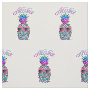 Tela Colorida piña Hawai Aloha