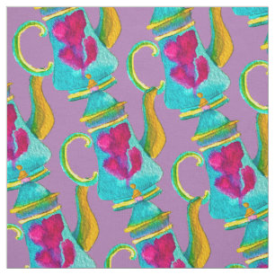 Tela Colorida tetera turca