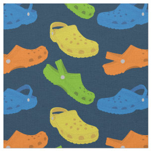 Tela Coloridas zapatillas de plástico resbalan en mace