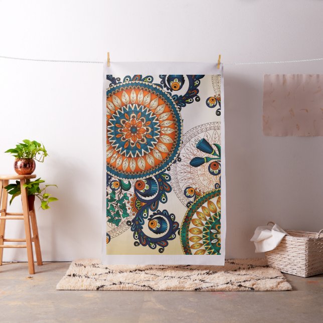 Tela Colorido patrón bohemio de Moda hippy Boho MOD (In Situ)