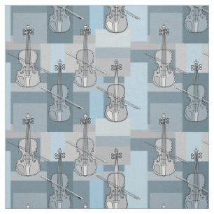 Tela Coloridos bloques de violín