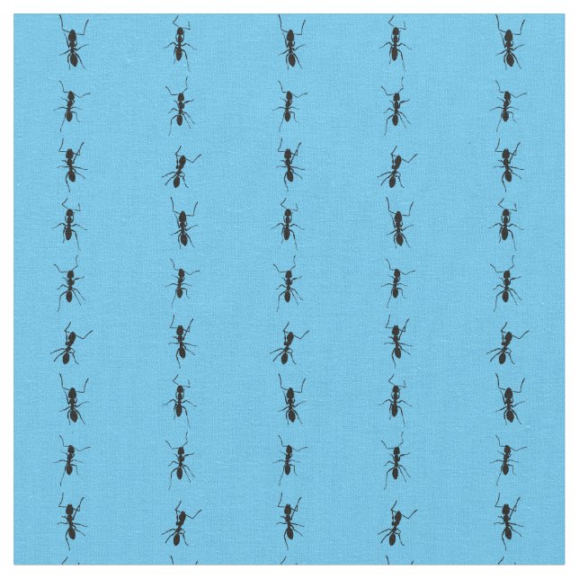 Tela columna de hormigas pinstripe (De cerca)