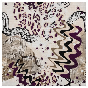 Tela Combinado, étnico, africano