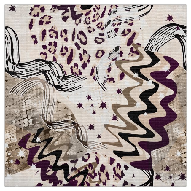 Tela Combinado, étnico, africano (Retal)