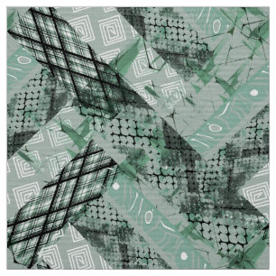 Tela Combinado, étnico, africano