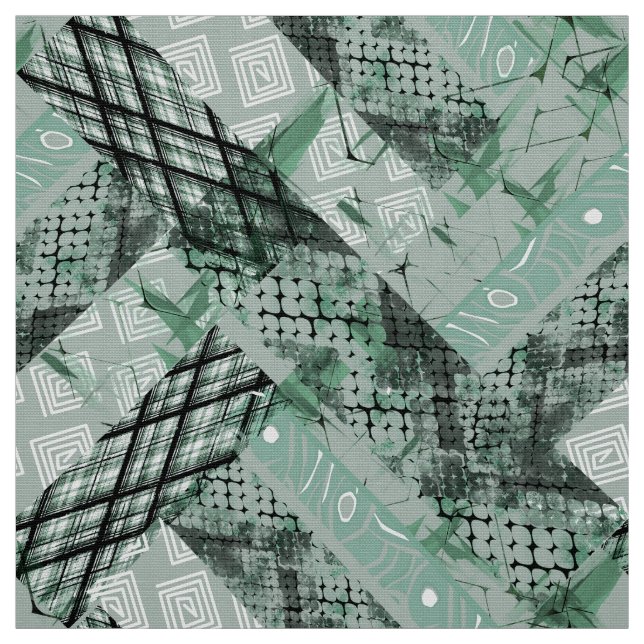 Tela Combinado, étnico, africano (Retal)