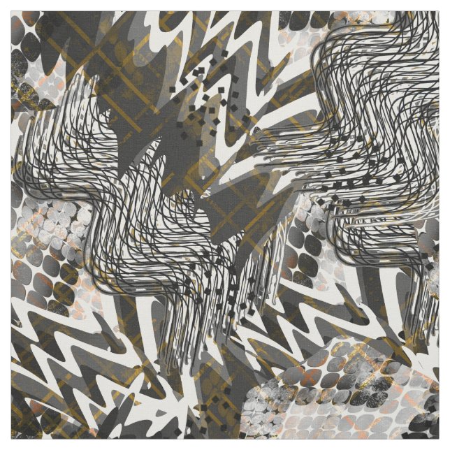 Tela Combinado, étnico, africano. (Retal)