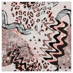 Tela Combinado, étnico, africano