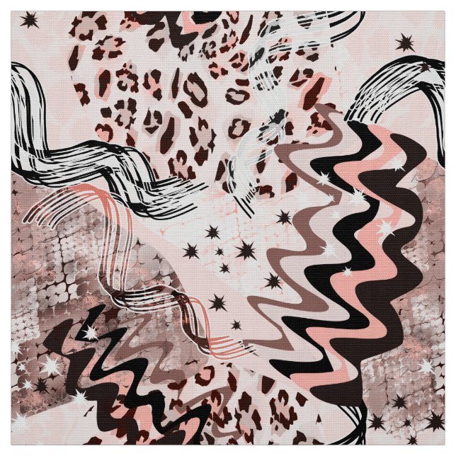 Tela Combinado, étnico, africano (Retal)