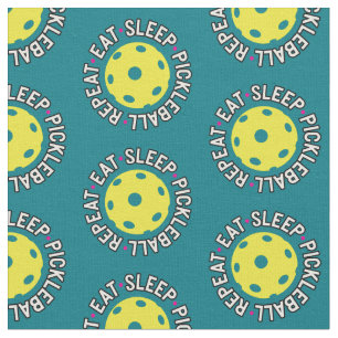 Tela Comer, dormir, pickleball, repetir - fondo persona