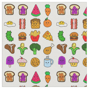 Tela Comida de Kawaii