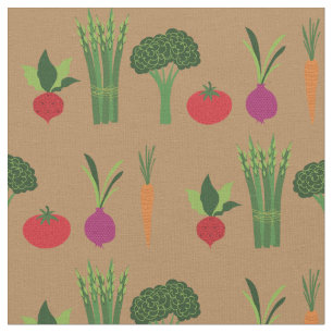 Tela Comida de verduras