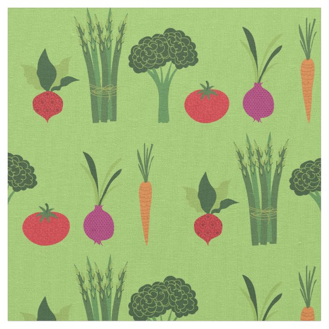 Tela Comida de verduras (De cerca)