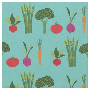 Tela Comida de Verduras Lindas