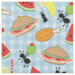 Tela Comida picnic divertida